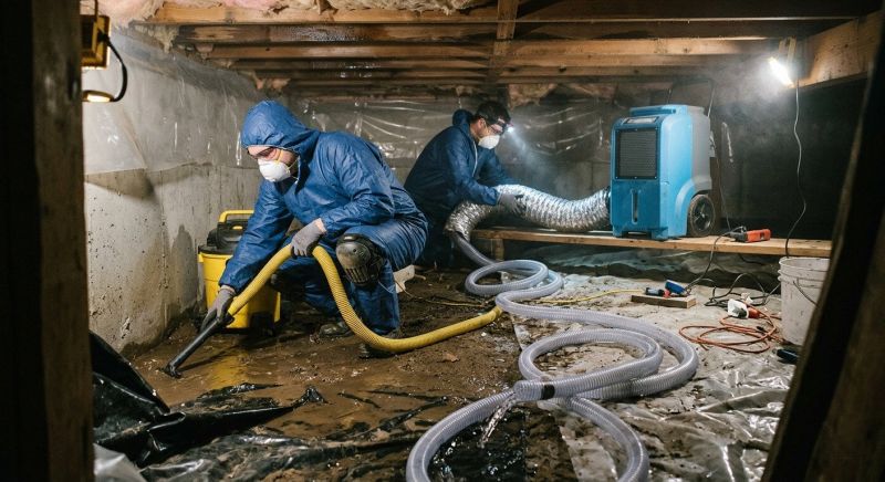 Basement Water Removal in Gilbert, AZ